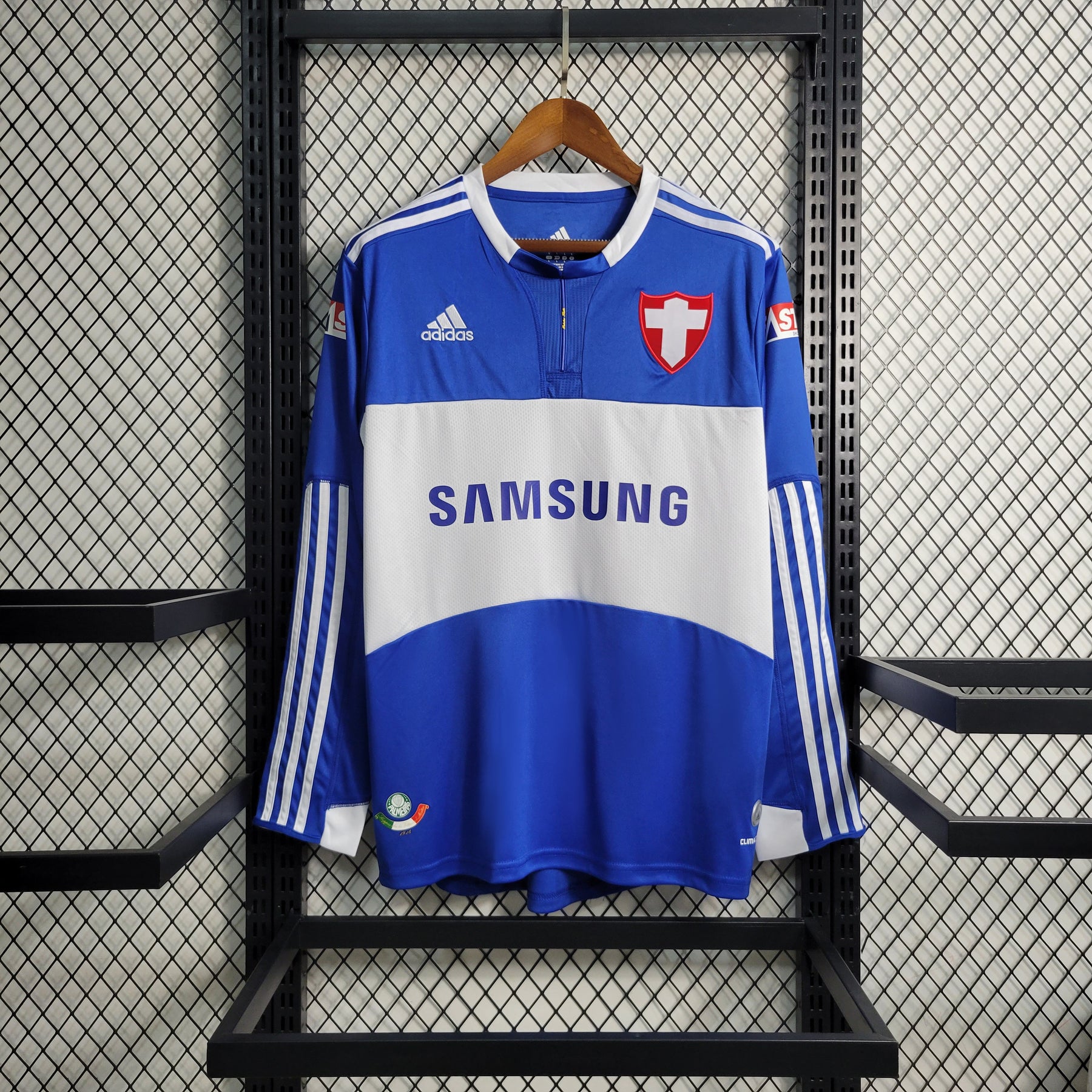 Camisa Palmeiras 2019 Adidas Retrô Manga Longa Masculina