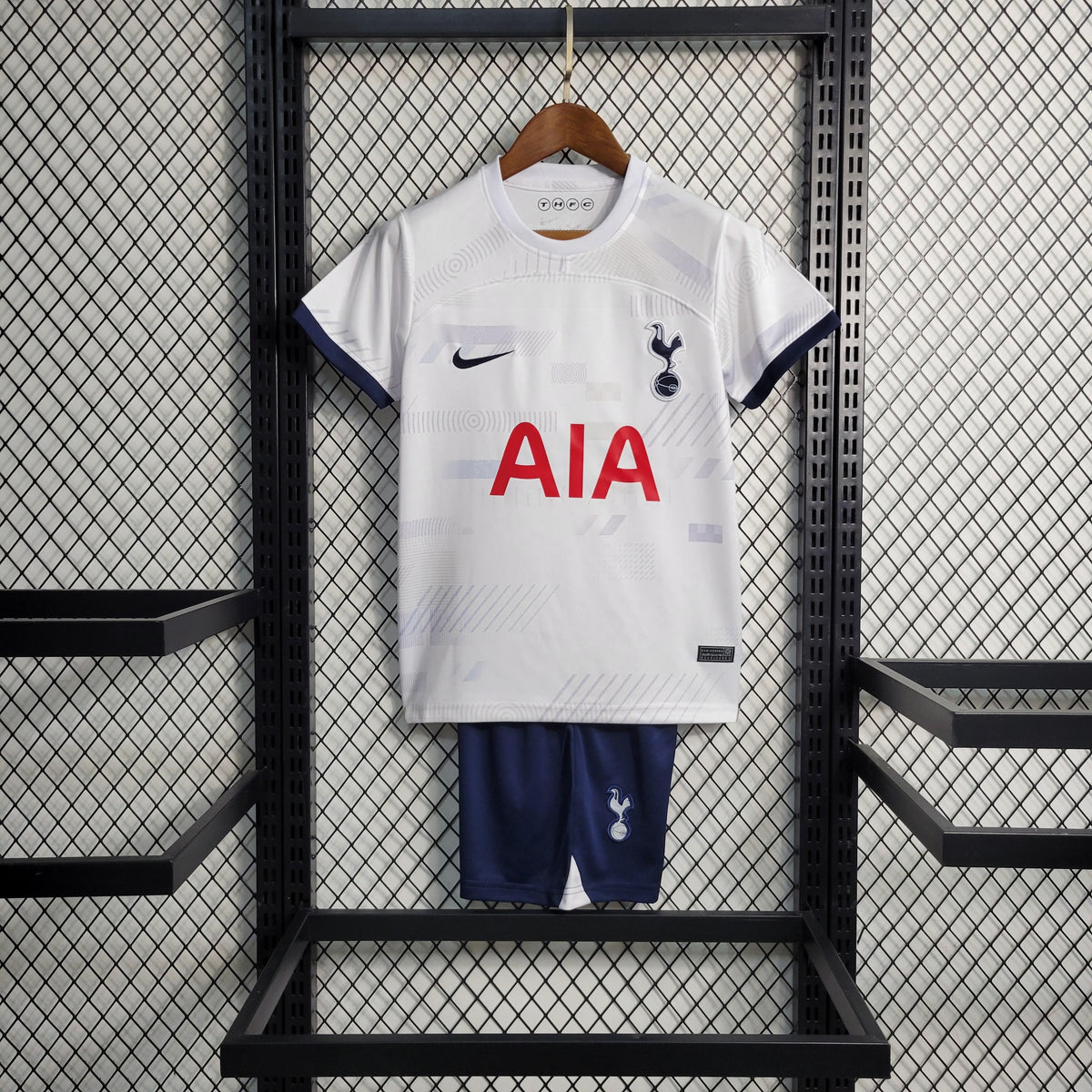 Uniforme do Tottenham Home (1) 2023/24 Nike Infantil