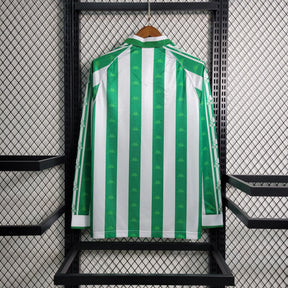 Camisa Real Betis 1995/97 Retrô Manga Longa Masculina