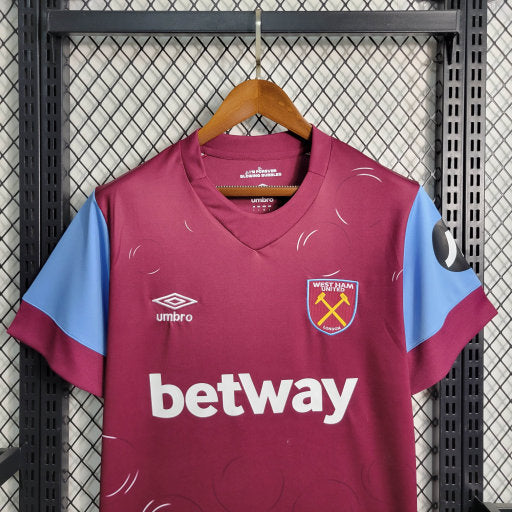 CAMISA WEST HAM AWAY 23/24 JOGADOR-UMBRO-MASCULINA