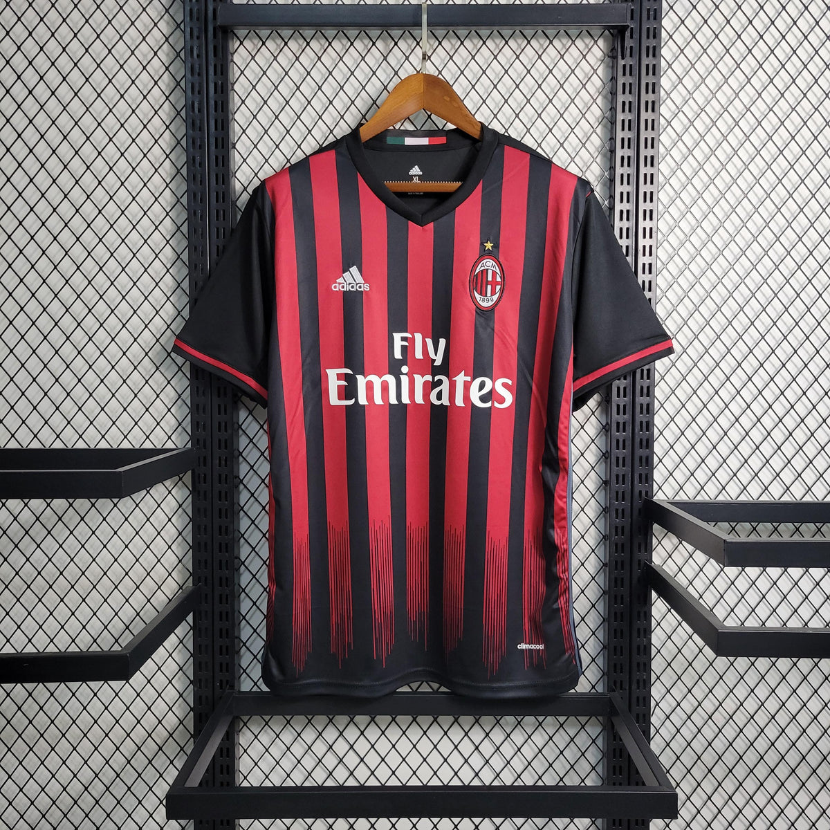 Camisa Milan 2016/17 Nike Retrô Home Masculina