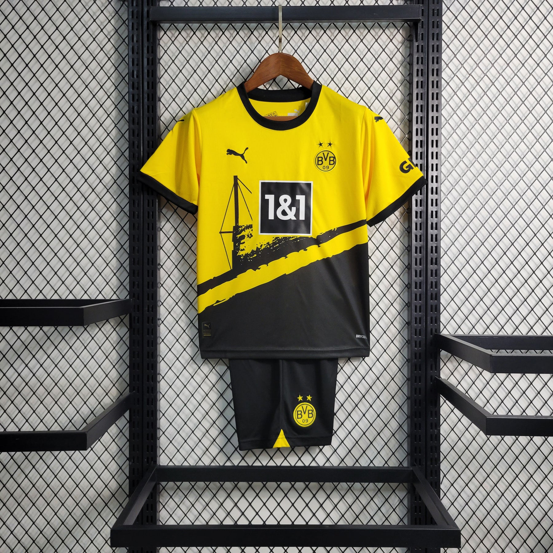 Uniforme Borussia Dortmund Home 2023/24  Infantil