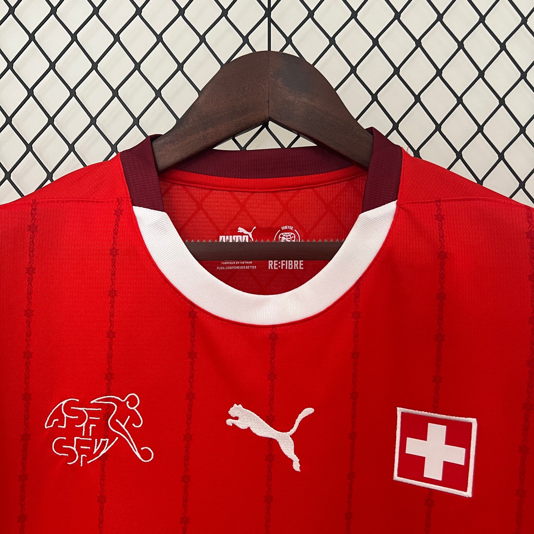 Camisa  Suíça 2024/25 Puma Torcedor Masculina