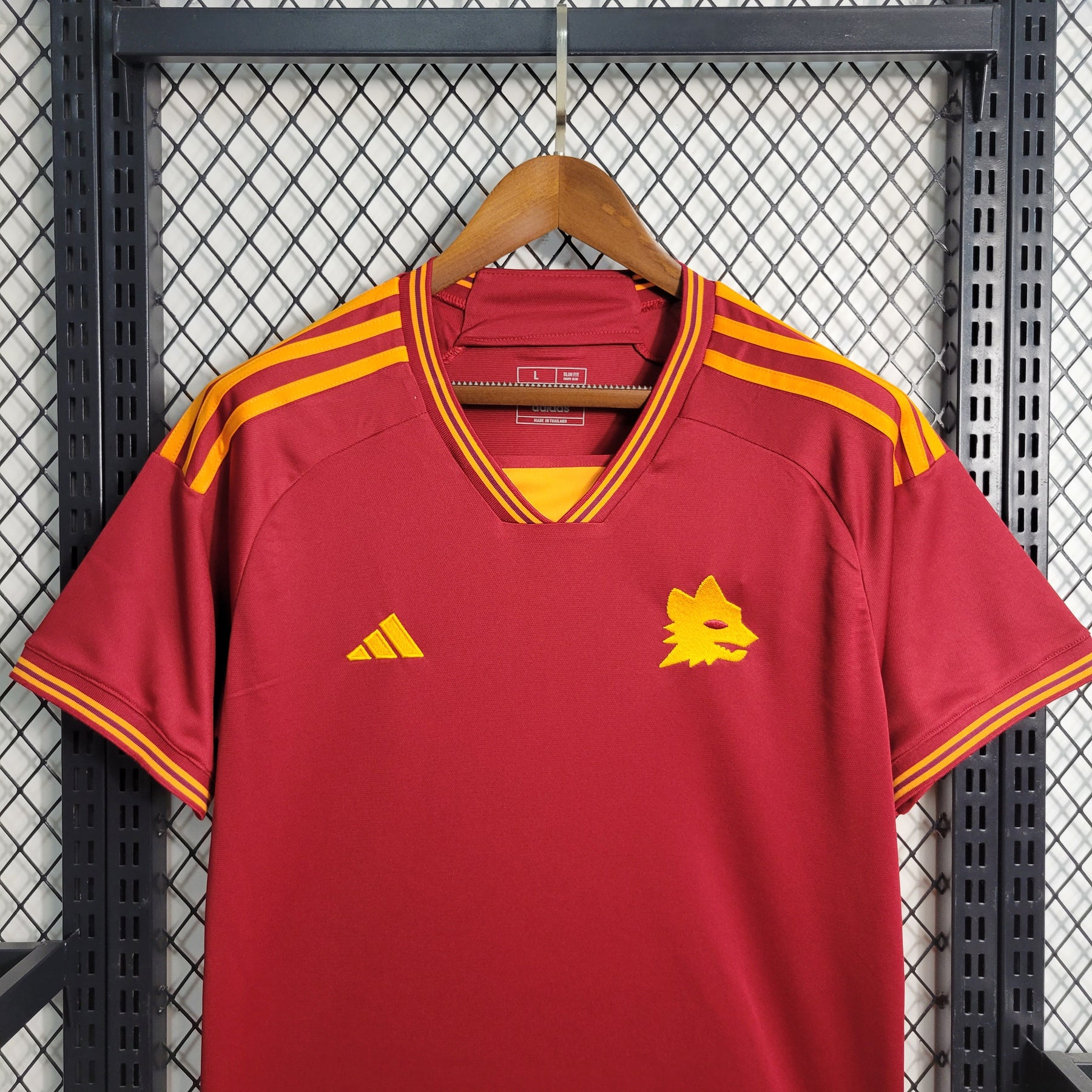 Camisa Roma Home (1) 2023/24 Torcedor Masculina