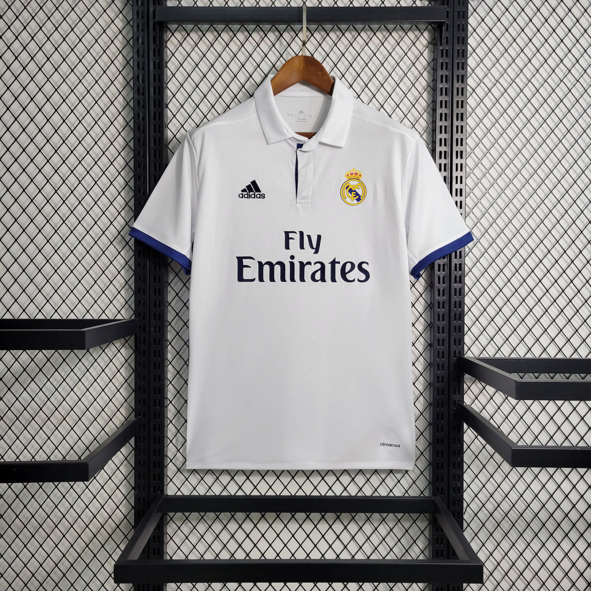 Camisa Real Madrid 2016/17 Retrô Home Masculina