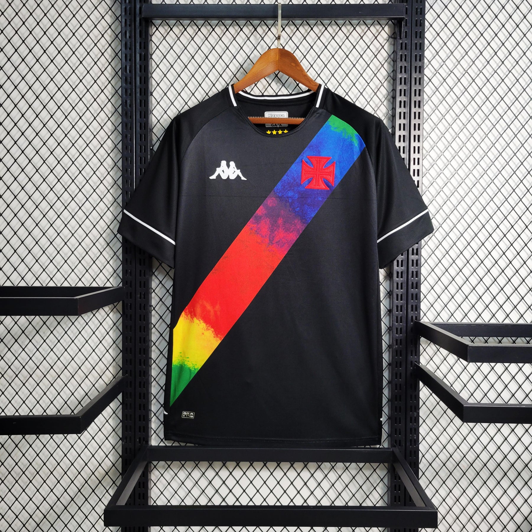 Camisa Vasco da Gama Edição Especial Black  2021/224 Kappa Torcedor Masculina