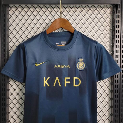 Uniforme Al Nassr Away 2023/24 Infantil