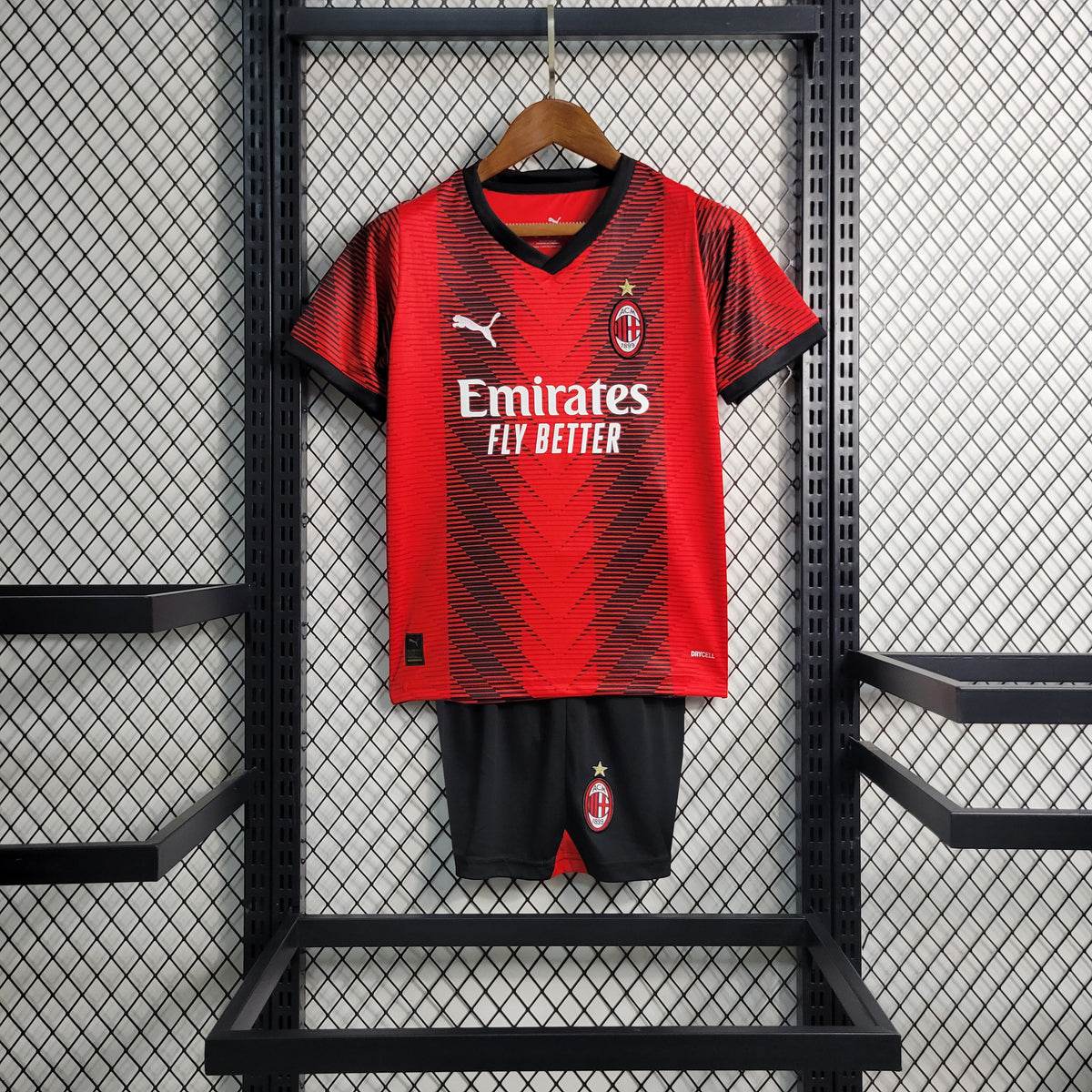 Uniforme Milan Home 2023/24 Puma  Infantil