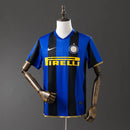 Camisa Inter de Milão Personalizada (Adriano 10) 2008/09 Home - (Retrô)