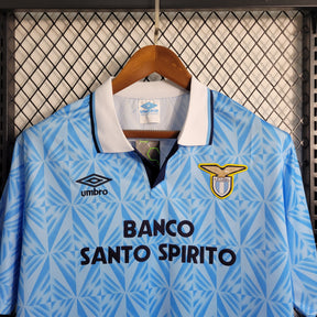 Camisa Lazio 1991 Home (1)  Umbro Retrô Masculina