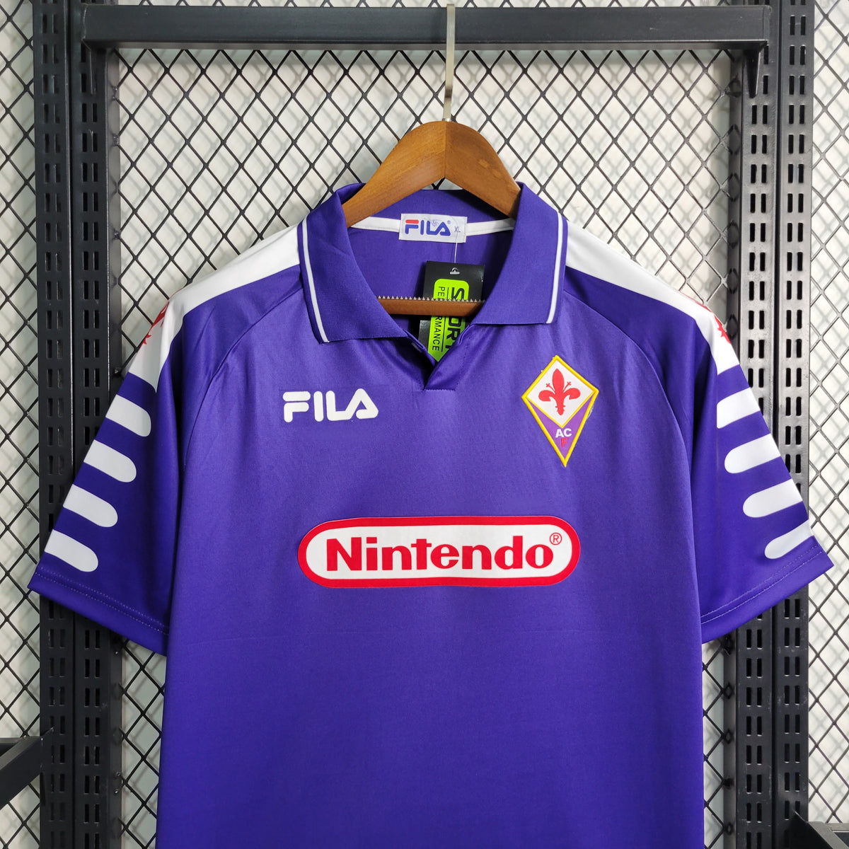 Camisa Fiorentina Home (1) 1998/99 Fila Retrô Masculina