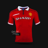 Camisa Manchester United Home (1) 1998-99 Umbro Retrô Masculina