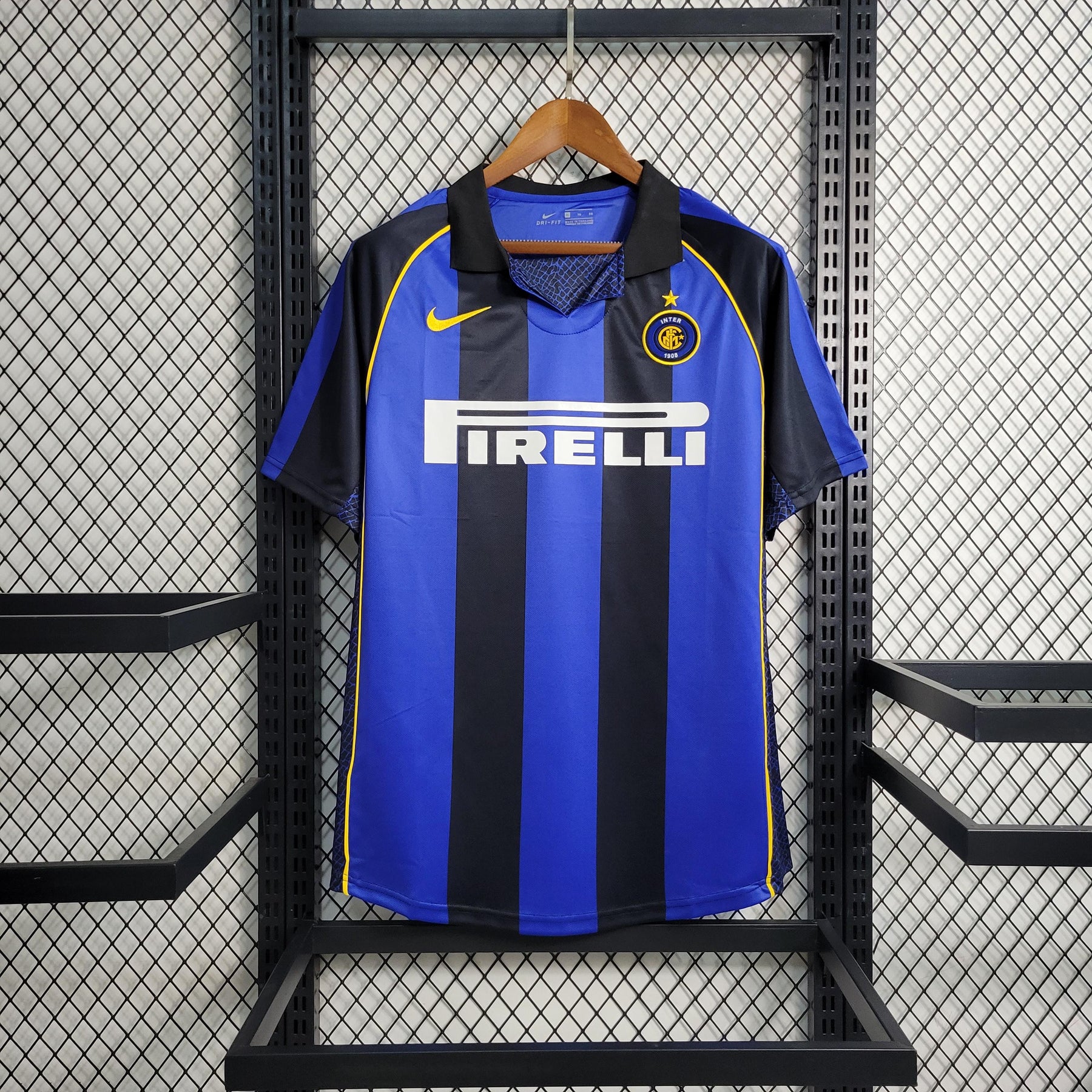 Camisa Inter de Milão 2001/02 Nike Retrô Home Masculina