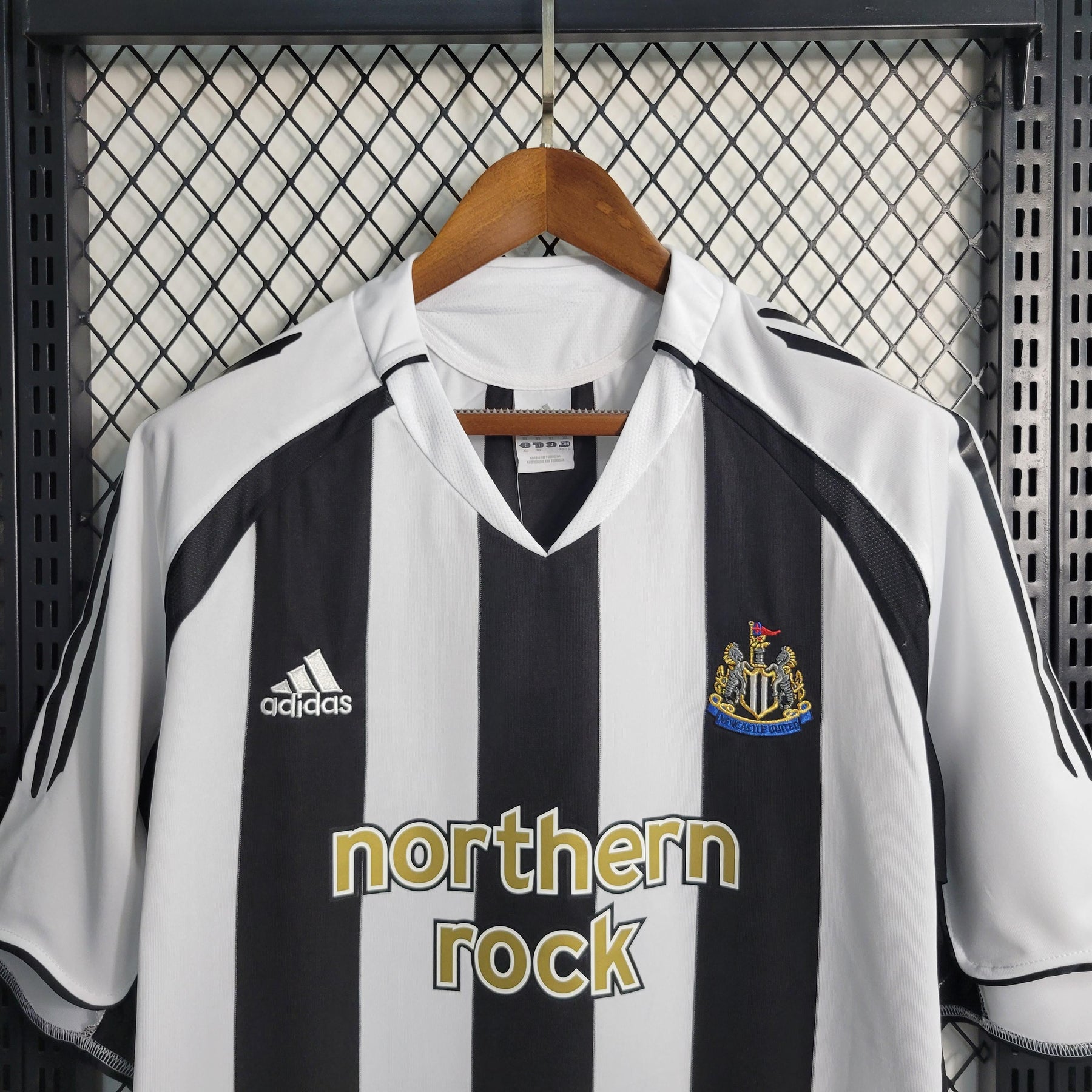 Camisa Newcastle United 2004/06 Adidas Retrô Masculina