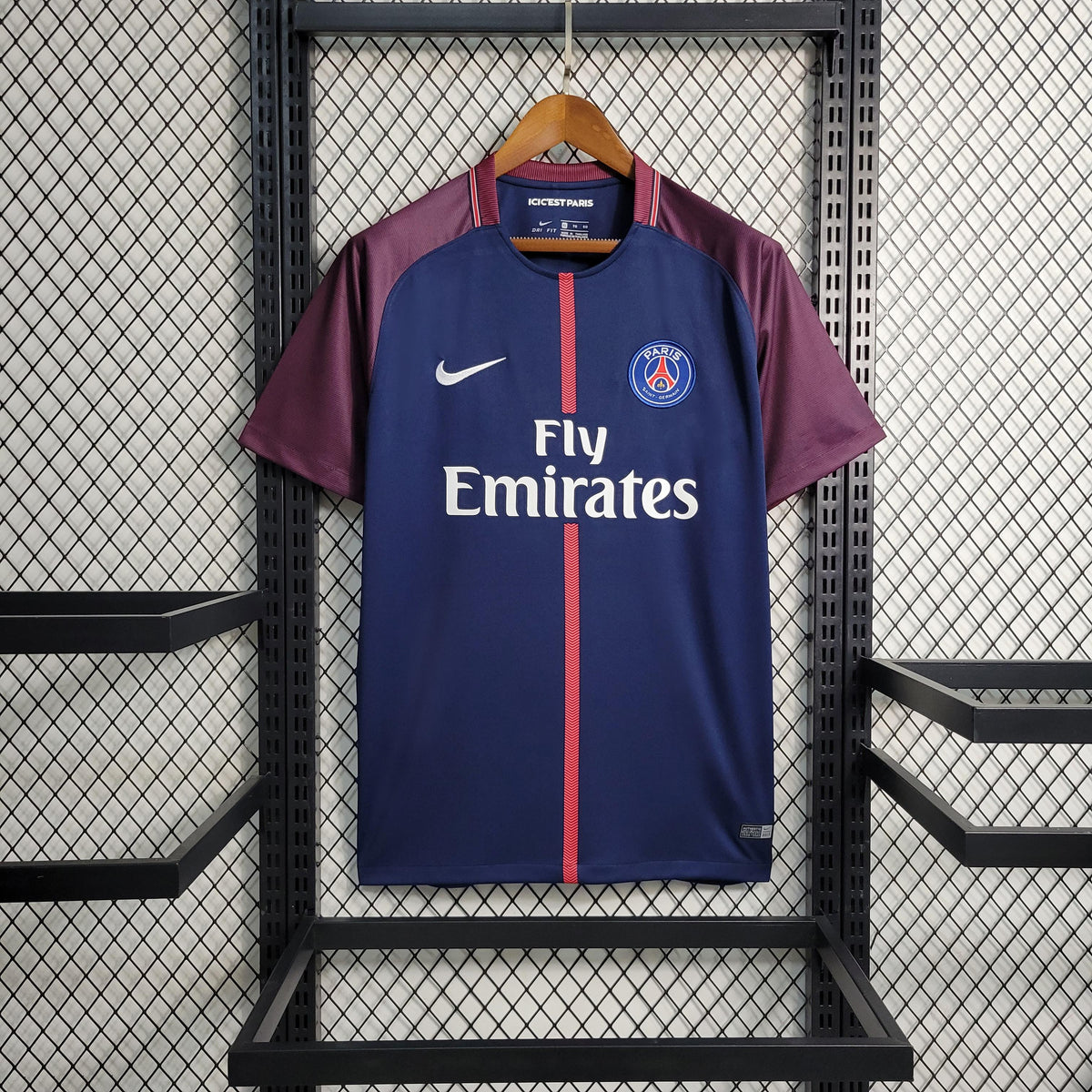 Camisa PSG Home 2017/18 Nike Retrô Masculina