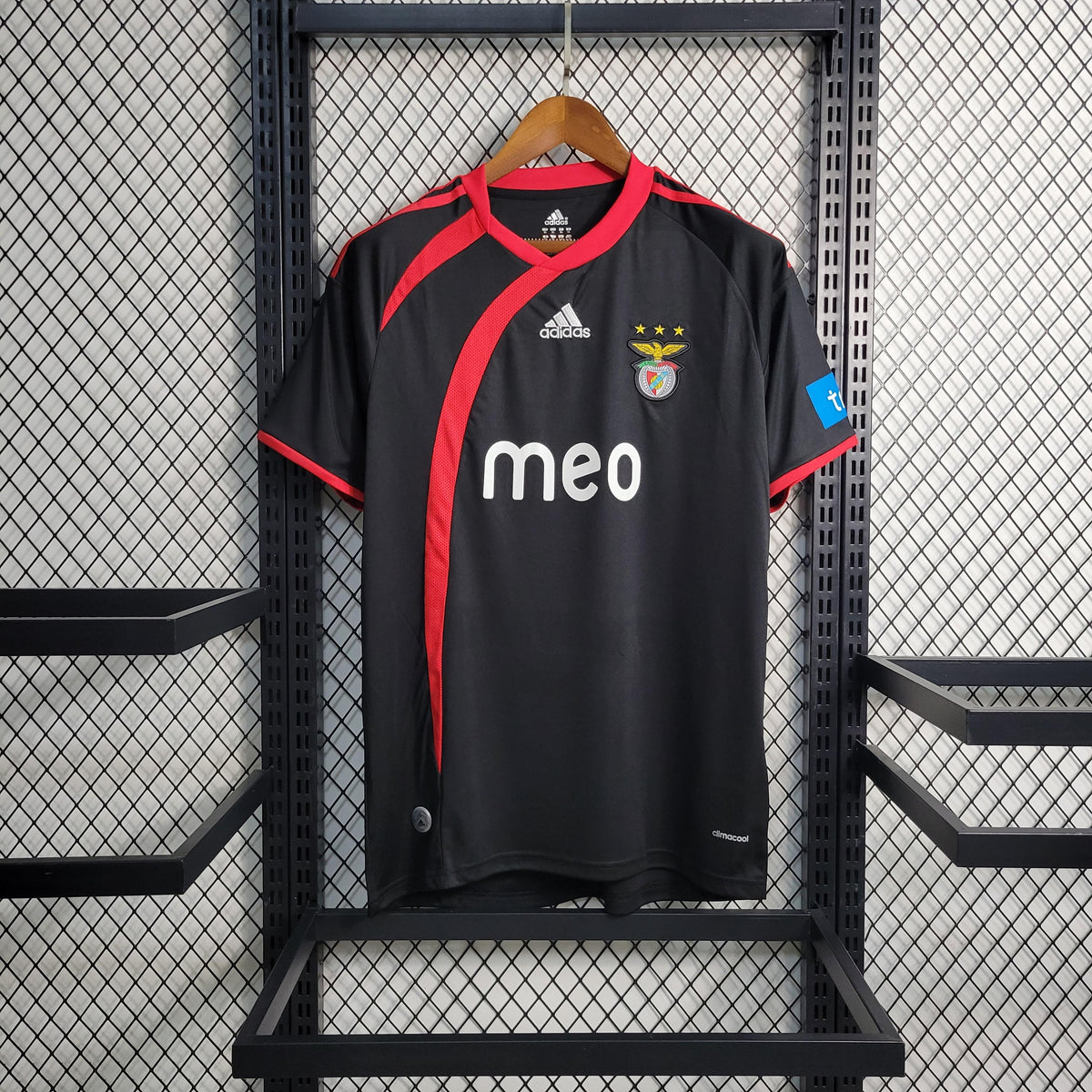 Camisa Benfica Home (1) 2009/10 Adidas Retrô Masculina