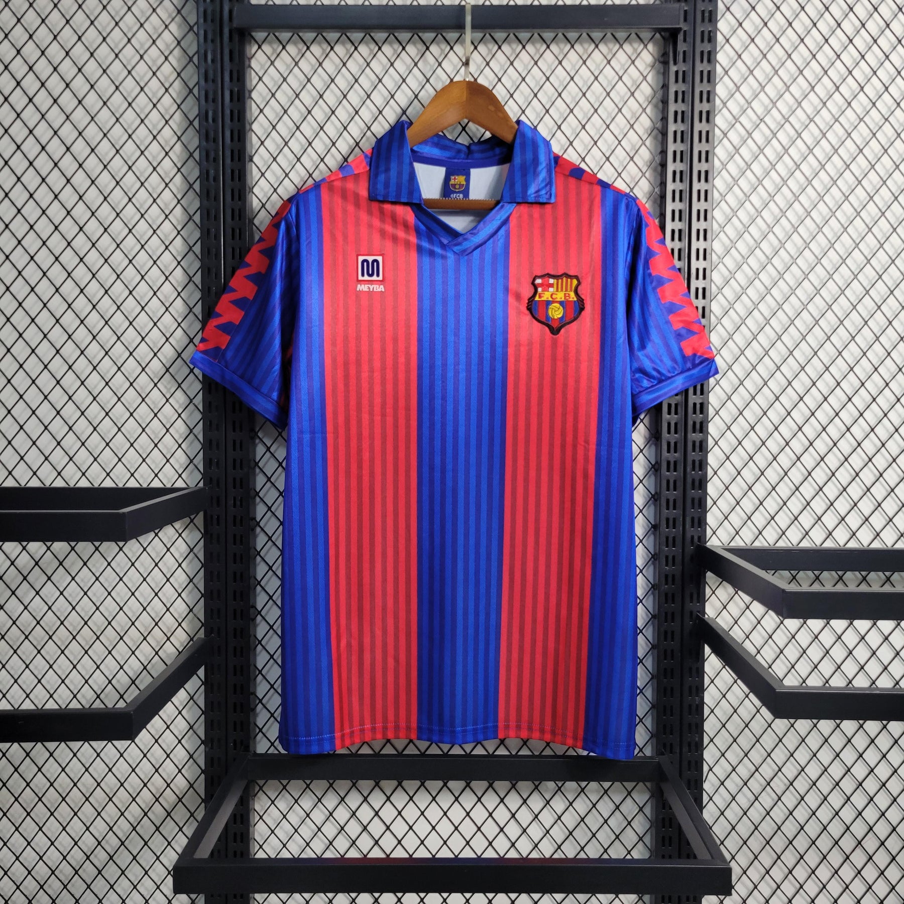 Camisa Barcelona Home (1) 1992 Retrô Masculina