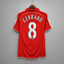 Camisa Liverpool Personalizada (Gerrard 8) 2006/07 Home - (Retrô)