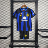 Uniforme Inter de Milão Home 2023/24  Infantil