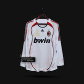 Camisa Milan Away (2) 2006/07 Adidas Retrô Manga Longa Masculina