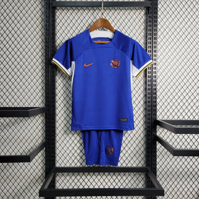 Uniforme Chelsea Home 2023/24 Infantil