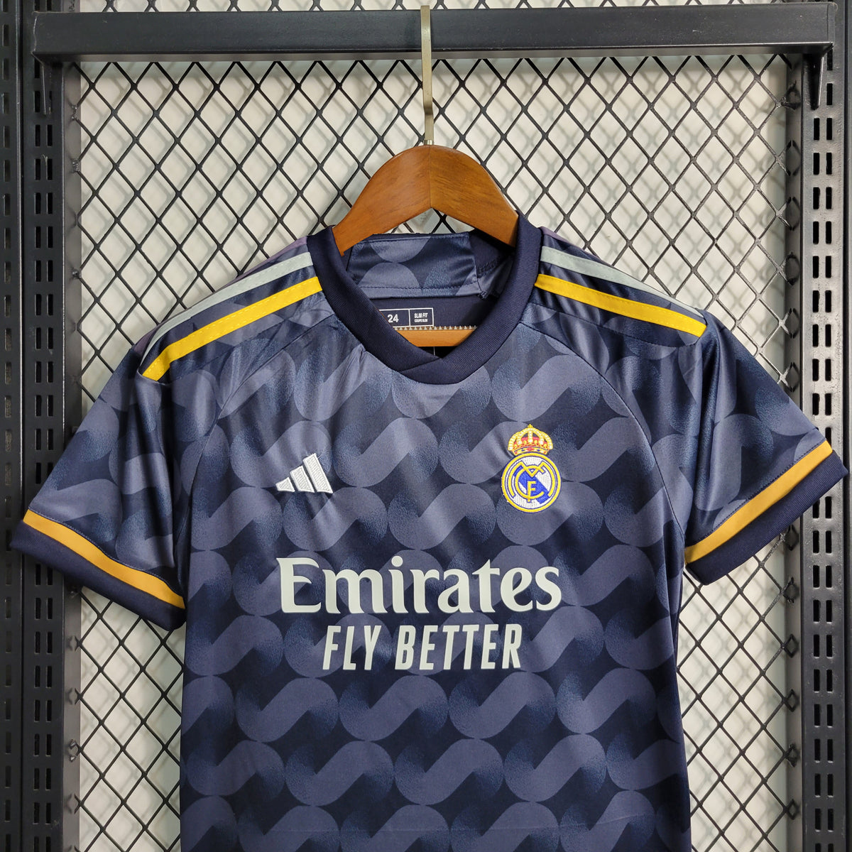 Uniforme do Real Madrid Away (2) 2023/24 Adidas Infantil