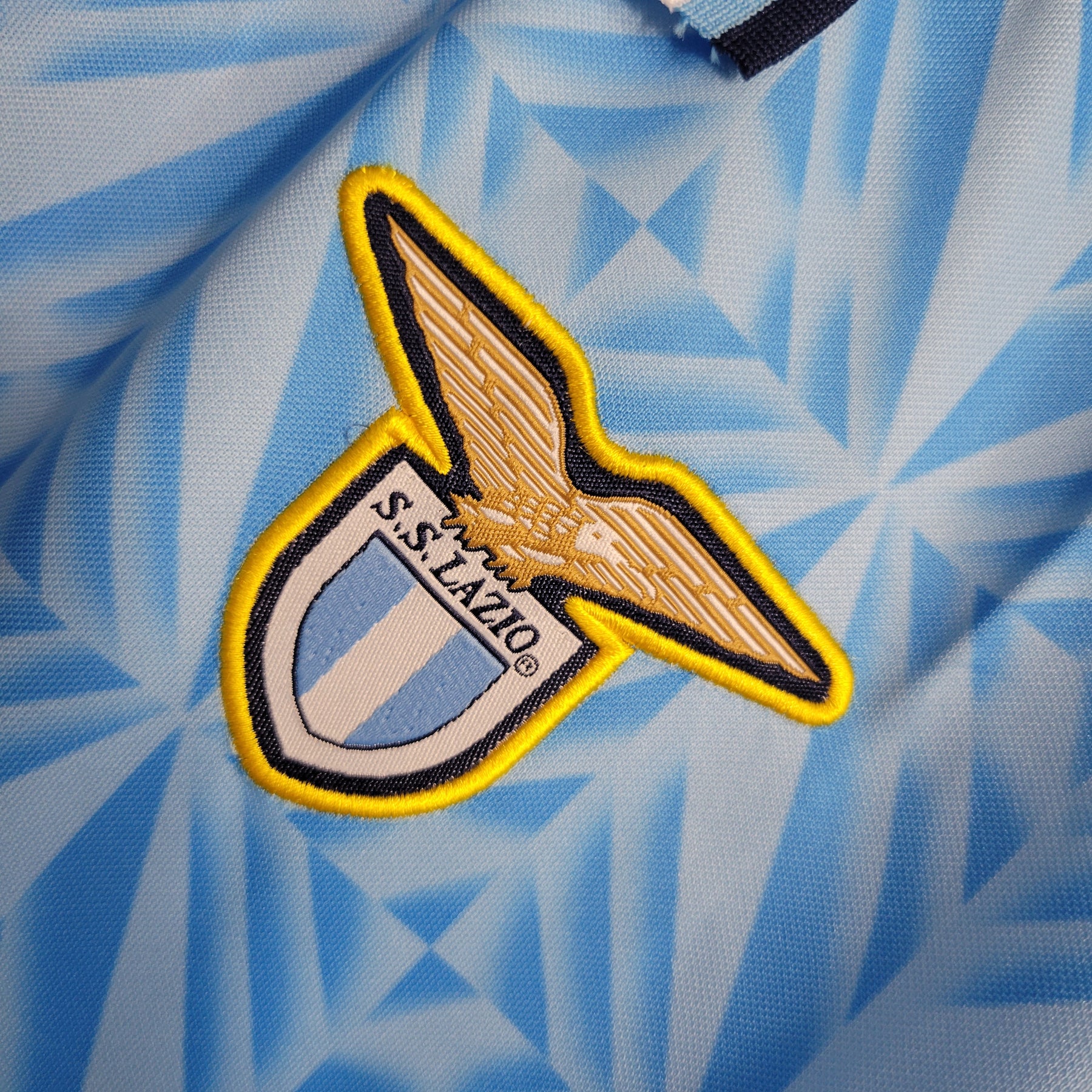 Camisa Lazio 1991 Home (1)  Umbro Retrô Masculina