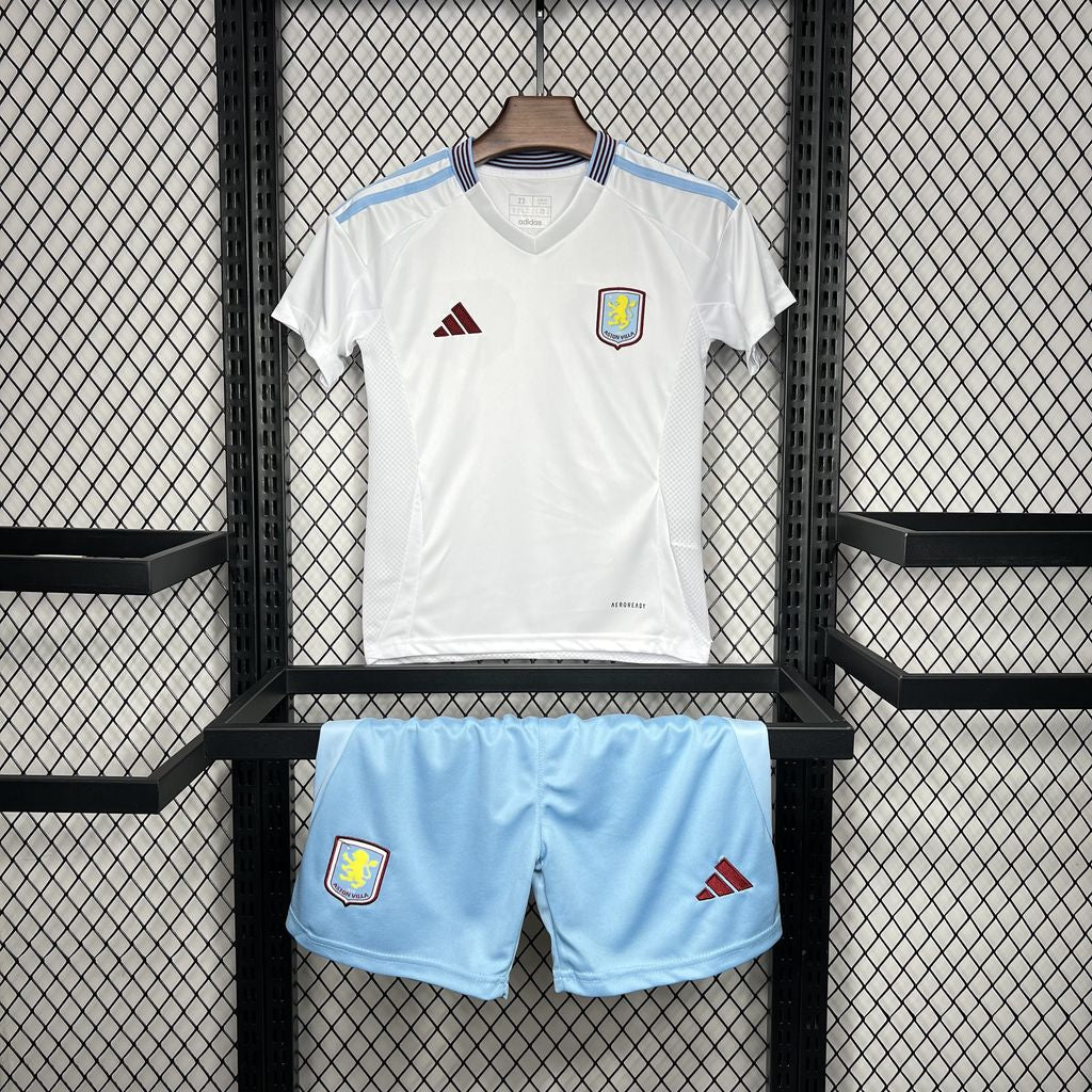 Uniforme Aston Villa 2024/25 Adidas  Infantil