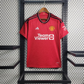 Camisa Manchester United Home (1) 2023/24 Adidas Torcedor Masculina