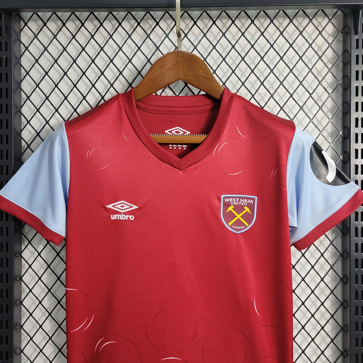 Uniforme West Ham Home 2023/24  Infantil