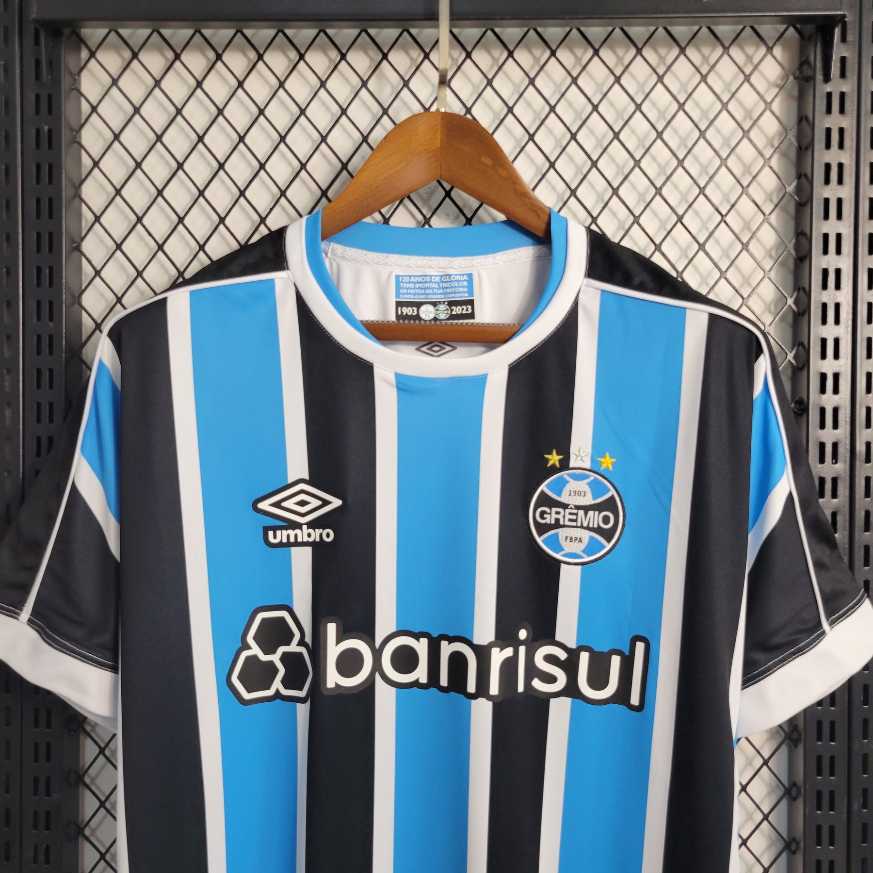 Camisa Grêmio Home (1) 2023/24 Umbro Torcedor Masculina