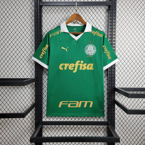 Camisa Palmeiras Home (2) 2024/25 Puma Torcedor Masculina Com Patrocínios