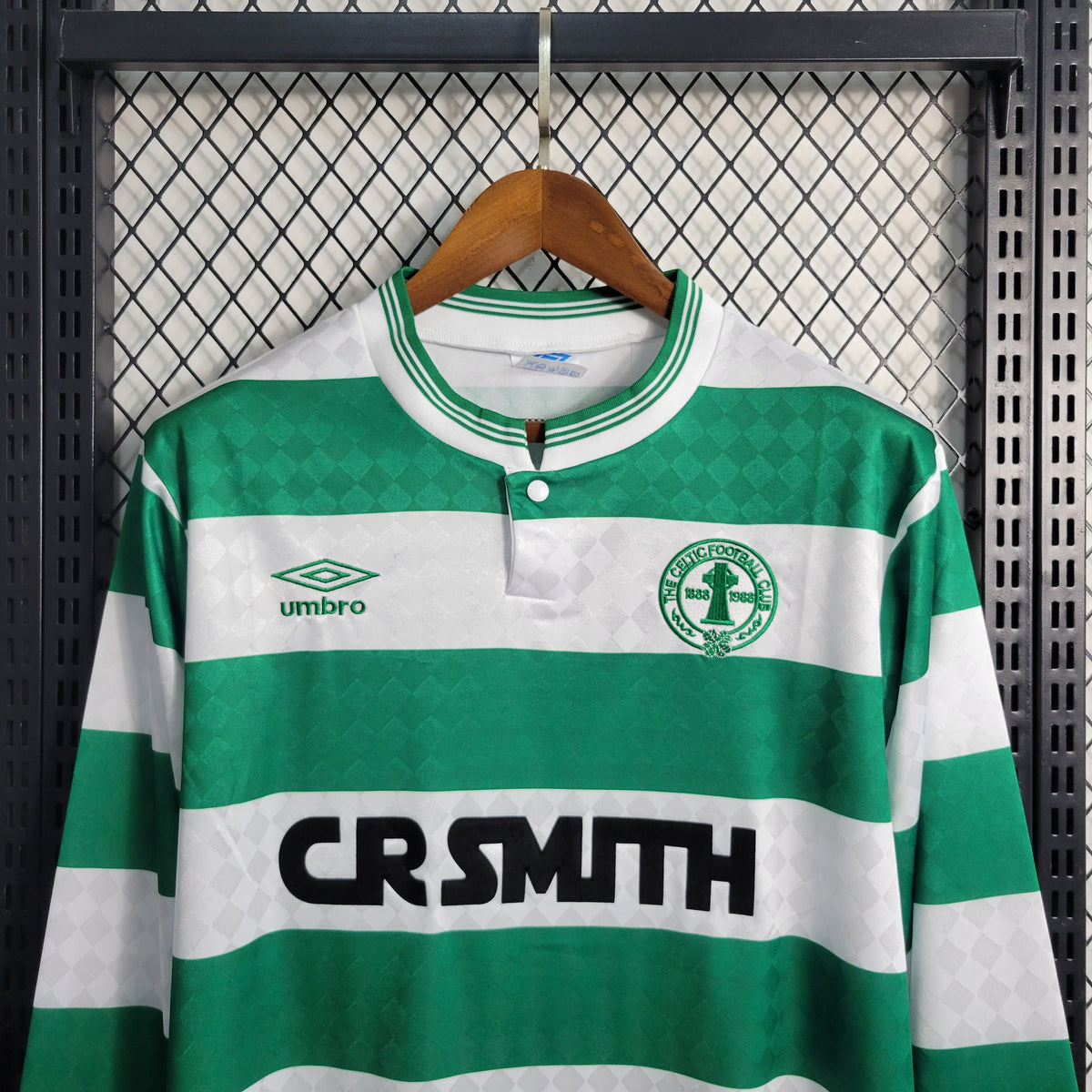 Camisa Celtic  1987/88  Retrô Manga Longa Masculina