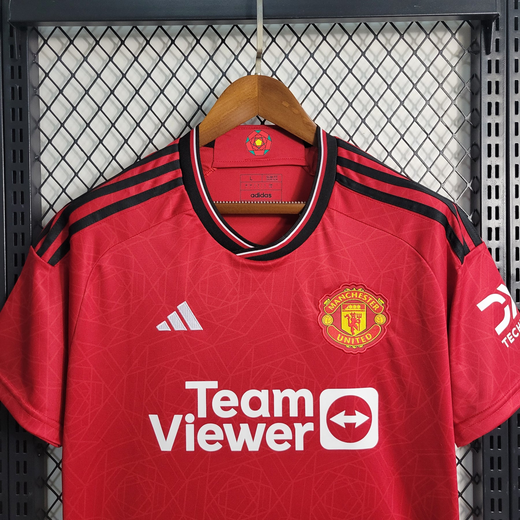 Camisa Manchester United Home (1) 2023/24 Adidas Torcedor Masculina