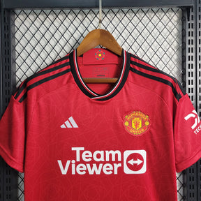 Camisa Manchester United Home (1) 2023/24 Adidas Torcedor Masculina