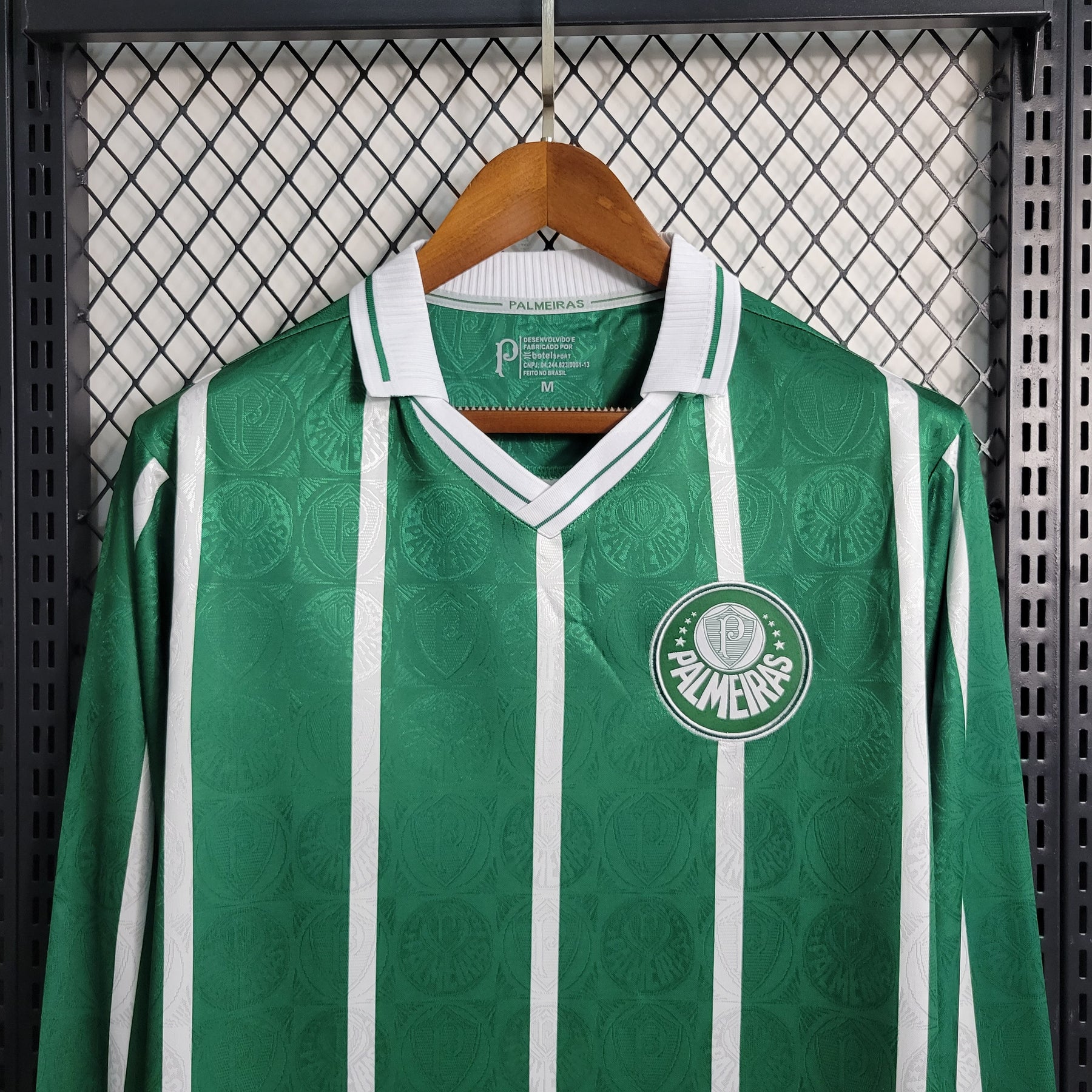 Camisa Palmeiras 1993 Adidas Retrô Manga Longa Masculina