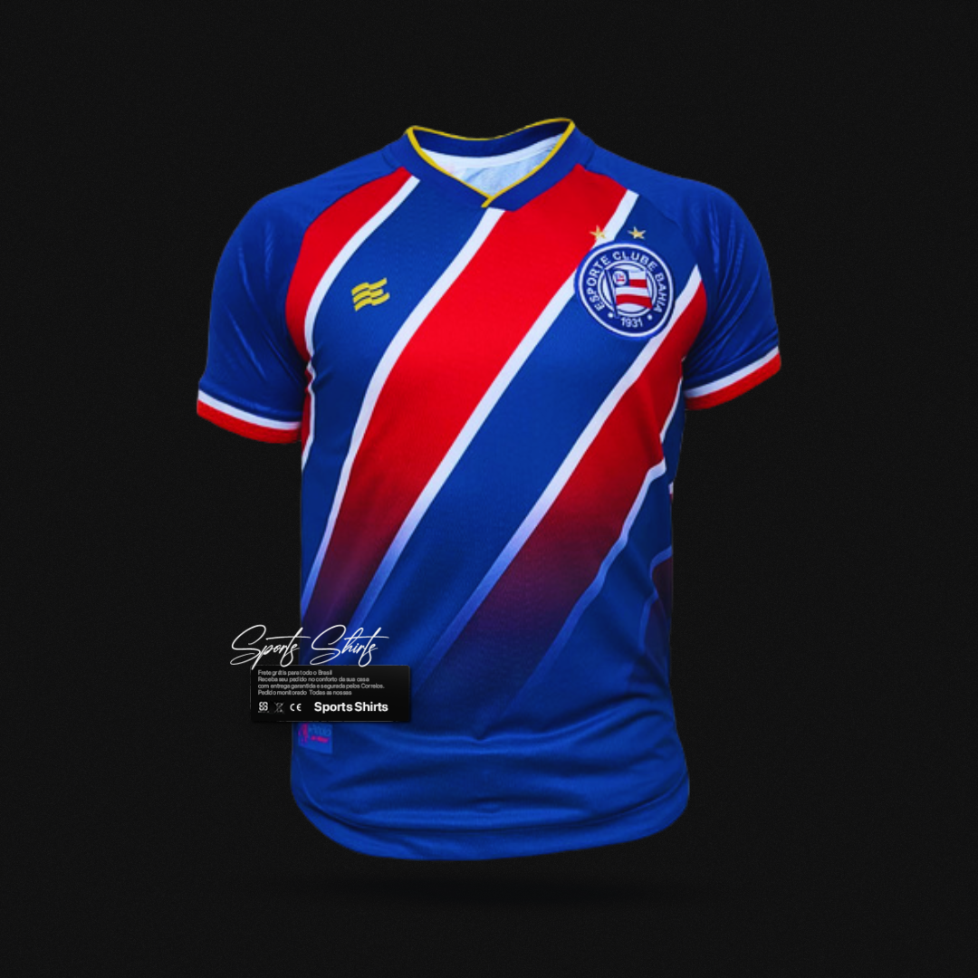 Camisa Bahia Sem patrocínio Away (2) 2024/25  Torcedor Masculina