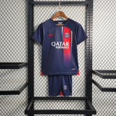 Uniforme do PSG Home (1) 2023/24 Nike Infantil