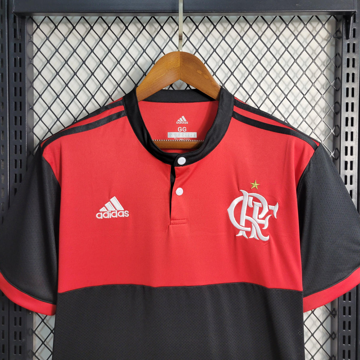 Camisa Flamengo 2017/18 Adidas Retrô Masculina