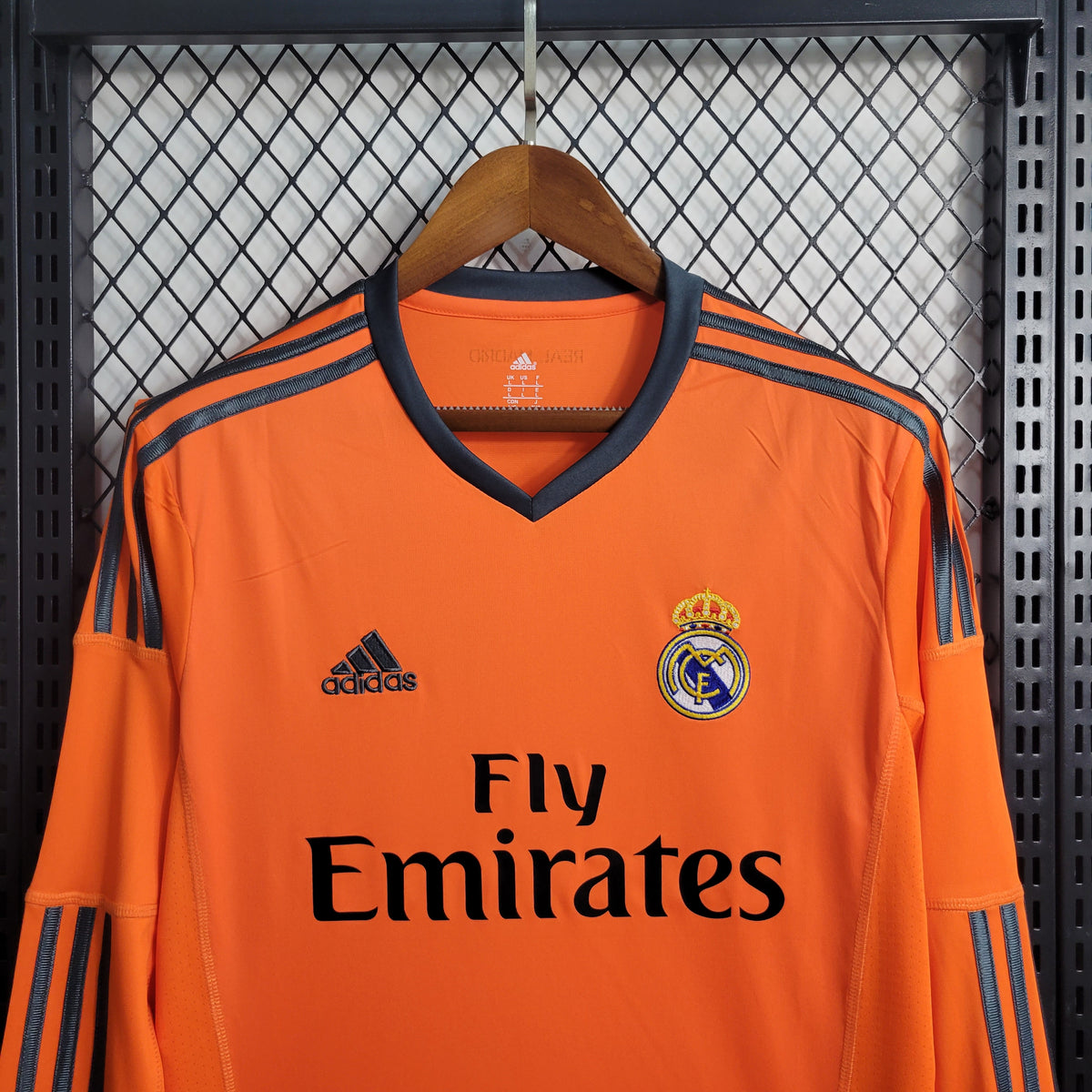 Camisa Real Madrid Away (2) 2013/14  Retrô Manga Longa Masculina