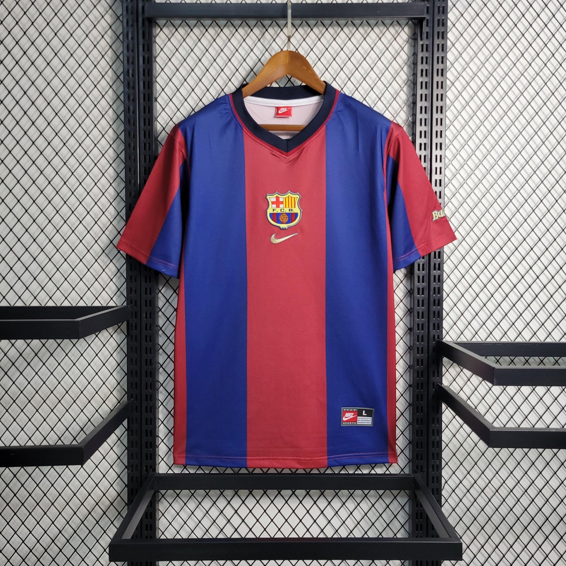 Camisa Barcelona Home (1) 1998/99 Retrô Masculina