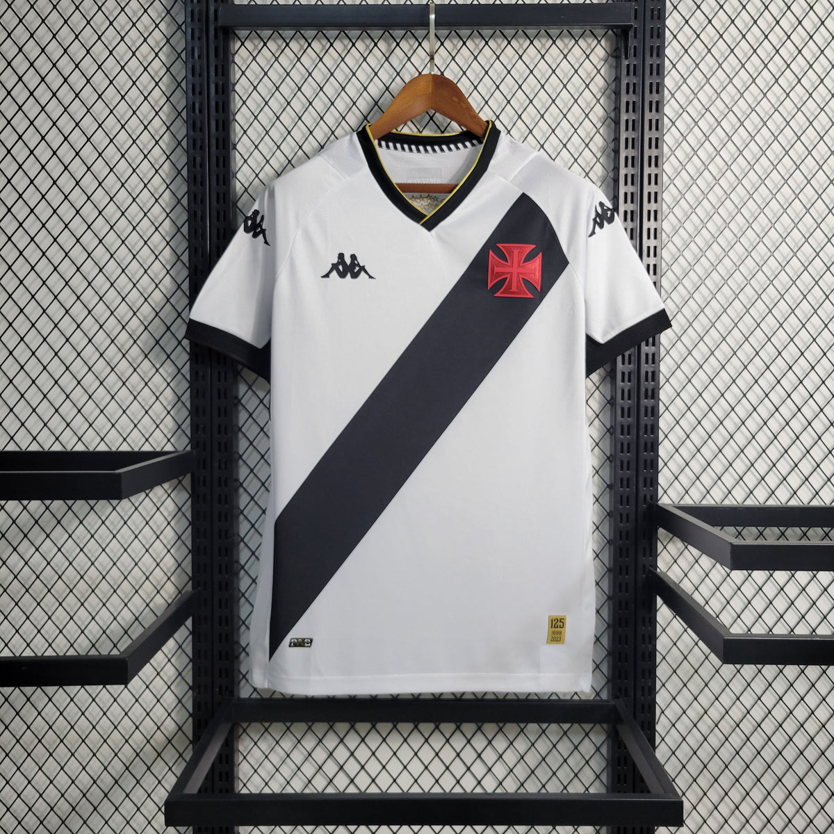 Camisa Vasco da Gama Away (2) 2023/24 Kappa Torcedor Masculina