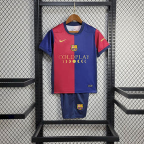 Uniforme Barcelona Coldplay 2024/25 Nike Infantil