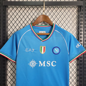 Uniforme Napoli Home 2023/24 Infantil