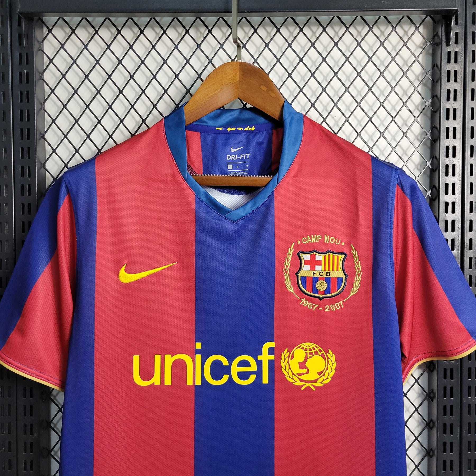 Camisa Barcelona Home (1) 2007/08 Retrô Masculina