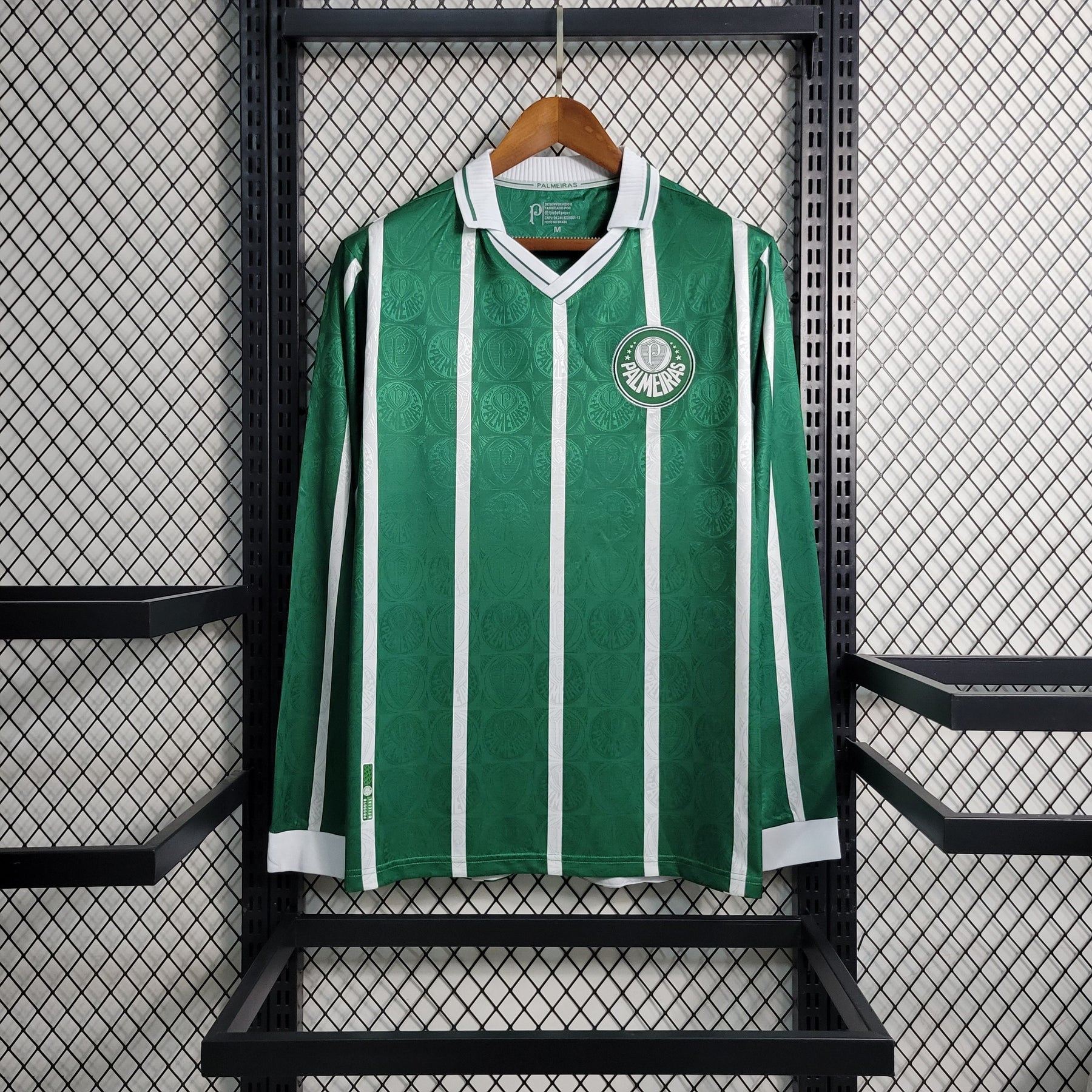 Camisa Palmeiras 1993 Adidas Retrô Manga Longa Masculina