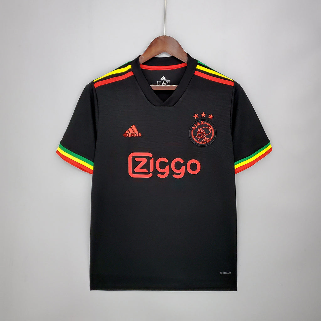 Camisa Ajax Away (2) 2021/22 Adidas Torcedor Masculina