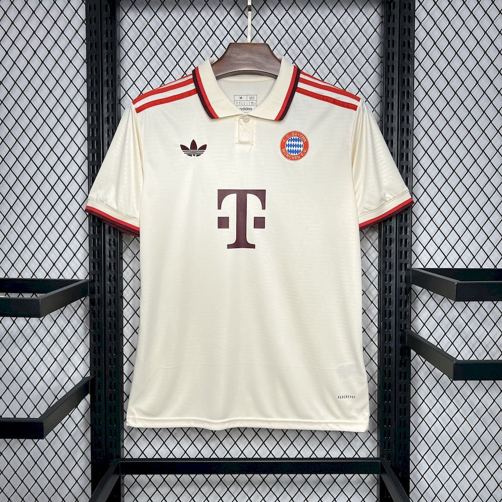 Camisa Bayern de Munique  2024/25 Adidas Torcedor Masculina