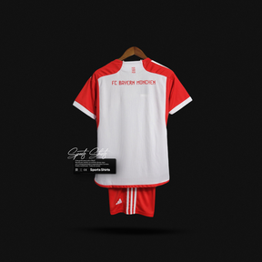 Uniforme Bayern de Munique Away 2023/24 Adidas Infantil