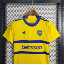 Uniforme Boca Juniors Away 2023/24 Adidas Infantil